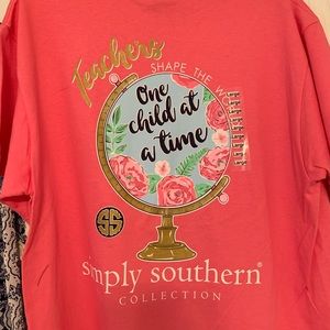 NWT Simply Southern Shirt (Teachers)